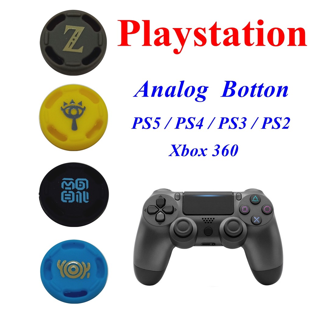 ซิลิโคนอนาล็อก ปุ่มซิลิโคน จอย PS5 , PS4 , PS3,Nintendo pro,XBOXONE,PS2