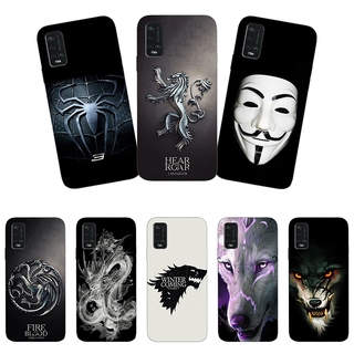 For Wiko Power U20 Case Cute Patterned Soft Silicone Slim Back Cover For Wiko Power U20 Phone Cases Covers Power U10 Case