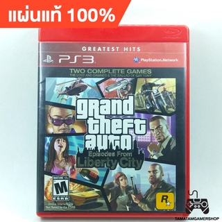 Grand Theft Auto: Episodes from Liberty PS3 กล่องแดงZ1-BLUS30524 แผ่นแท้ps3 แผ่นplay3 gta ps3