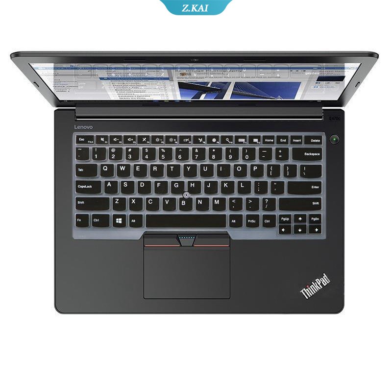 เคสคีย์บอร์ดซิลิโคน กันน้ํา 14 นิ้ว สําหรับ Lenovo Thinkpad X14 L14 T14 E14 E470 X1 E480 T460 T470 T