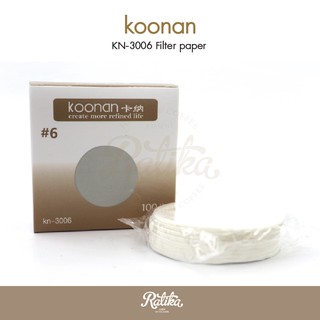 Ratika | Koonan KN-3006 Filter paper กระดาษกรอง Moka pot , ice drip