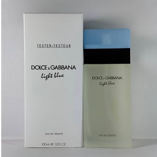 กล่องเทสเตอร์ D&amp;G Light Blue For Women EDT 100ml.