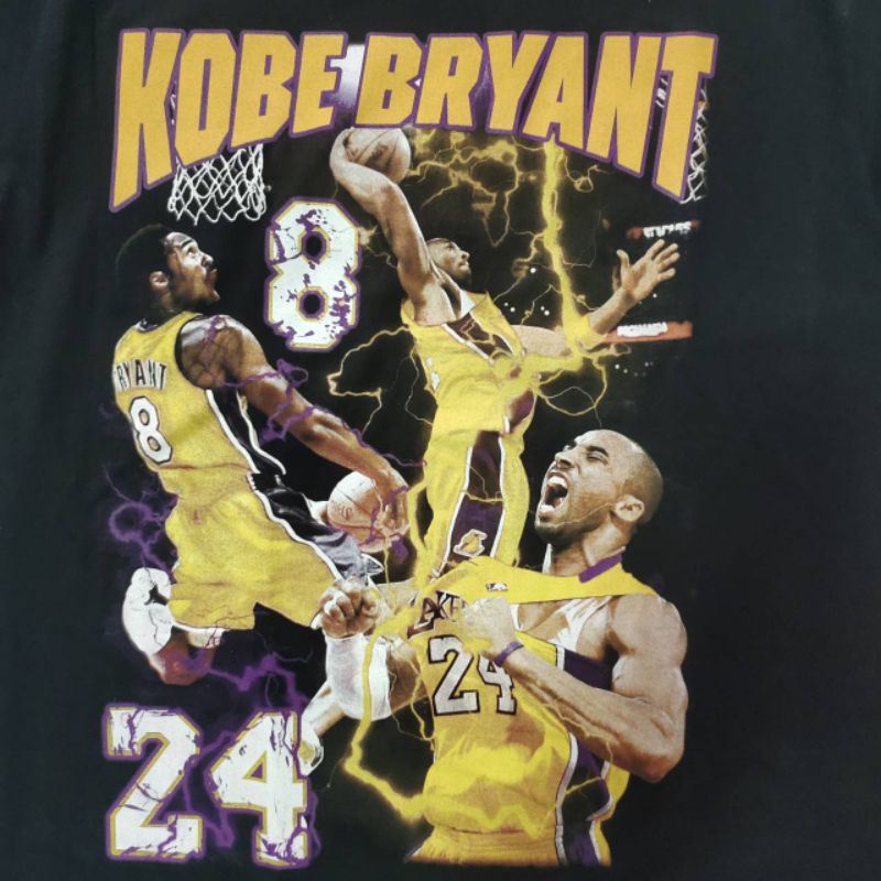เสื้อยืด Kobe bryant เสื้อ Kobe bryant บาสเกตบอล t-shirt เสื้อไซส์ยุโรป #4