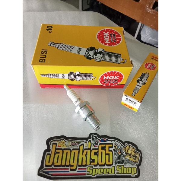 หัวเทียนนินจา R RR 2T 2 จังหวะ NGK B9ES เดิม