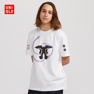 Uniqlo GUNDAM เสื้อยืดแขนสั้น พิมพ์ลาย Gunpla 40th สําหรับผู้ชาย