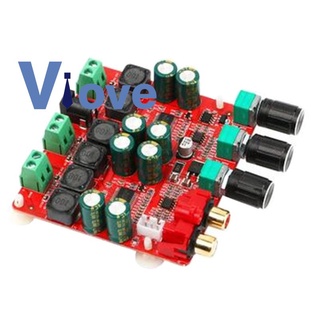 บอร์ดขยายเสียงสเตอริโอดิจิทัล TPA3118 30W+30W+60W (เบส) พลังงานสูง 2.1 ช่องทาง