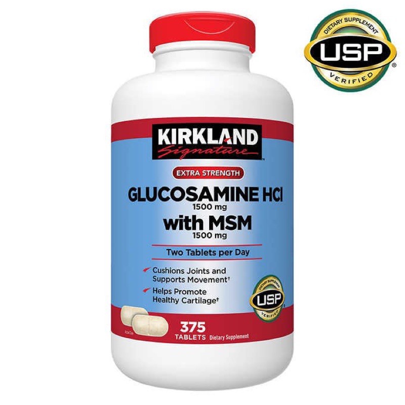 Kirkland glucosamine with MSM Exp:2023 นำเข้าอเมริกา🇺🇸