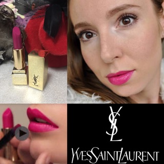  Yves Saint Laurent Rouge Pur Couture สี Fuchsia no.19   ขนาด 2 g.