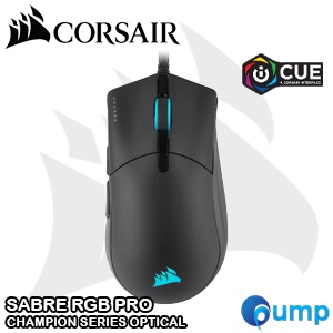 Corsair SABRE RGB PRO CHAMPION SERIES Optical Gaming Mouse / Sabre RGB Pro Wireless Gaming Mouse