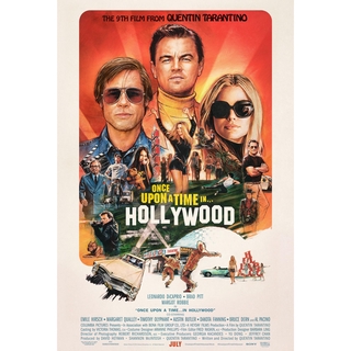 โปสเตอร์หนัง Once Upon a Time in Hollywood กาลครั้งหนึ่งในฮอลลีวู้ด โปสเตอร์ Poster รูปภาพ ภาพติดผนัง โปสเตอร์ภาพพิมพ์