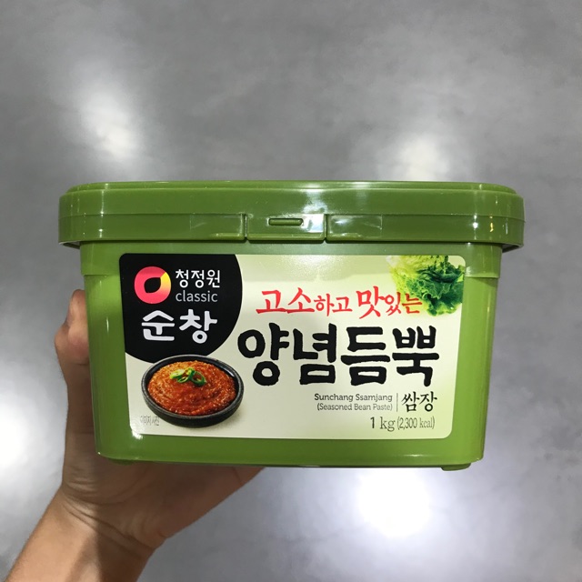 ซัมจัง ซัมจังเกาหลี สำหรับจิ้มปิ้งย่าง ตรา ชองจองวอน ขนาด 1,000g พร้อมส่ง