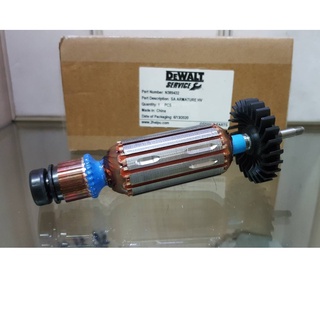 DEWALT ARMATURE PART NO. N389432 FOR MODEL DWE8200 อะไหล่ทุ่นไฟฟ้า เครื่องเจียร์ 4 นิ้ว รุ่น DWE8200