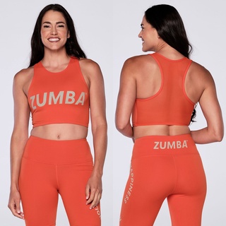 Zumba Core Crop Tank (เสื้อครอปออกกำลังกายซุมบ้า)