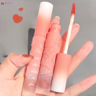 6สี Retro Velvet Matte ลิปสติกกันน้ำ Lasting Lip Gloss ลิปสติกเซ็กซี่ Red Lip Tint Beauty Cosmetics 【Goob】