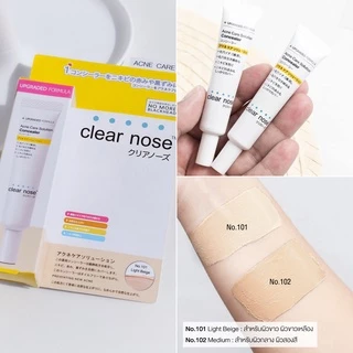 [โปรแรง]คอนซีลเลอร์สิวเคลียร์โนส Clear Nose Concealer สี 101 Light Beige / สี 102 Medium 1ชิ้น(CNC)