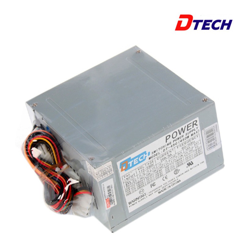 D-TECH EB-450 อุปกรณ์จ่ายไฟ ATX Power Supply PC ขนาด 450 Watt วัตต์ จ่ายไฟเต็ม