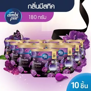 แอมบิเพอร์ เจล เฟรช เจลหอมปรับอากาศ กลิ่นมิสทีค 180 กรัม x10