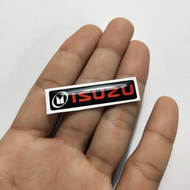 สติ๊กเกอร์ติดรถอีซูซุ 4 ชิ้นนูน