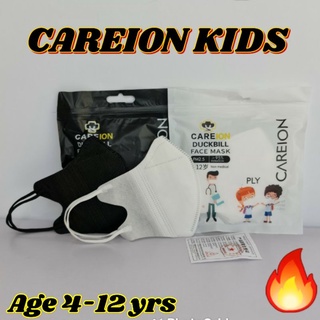 Kids 4-12Y 3D V-Mask Duckbill Earloop 10 ชิ้น