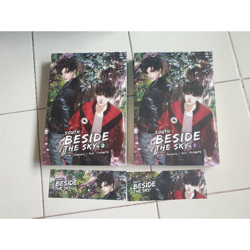 South : Beside the sky เล่ม 1, เล่ม 2 มือสอง สภาพดี แถมที่คั่น
