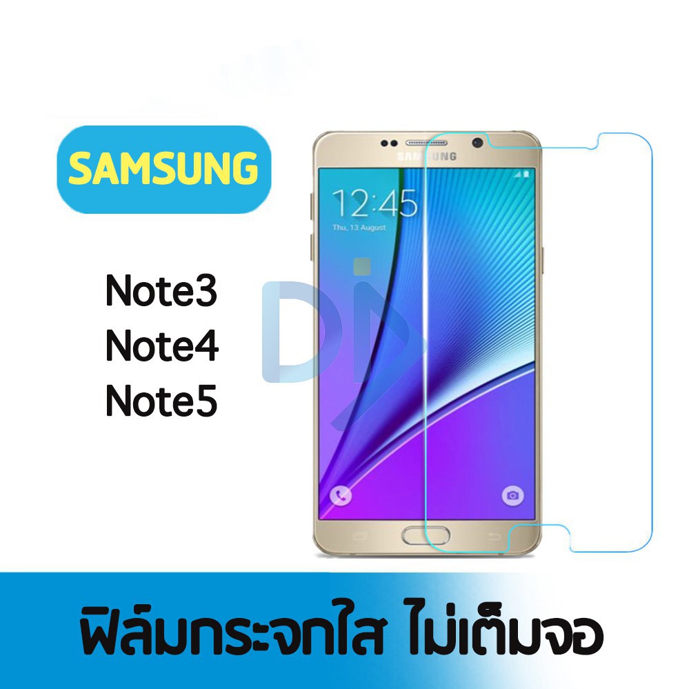 ไอโฟน 6sฟิล์มกระจกนิรภัยแบบใส Samsung Note4 Note5 Tempered Glass 9H (ไม่เต็มจอ)