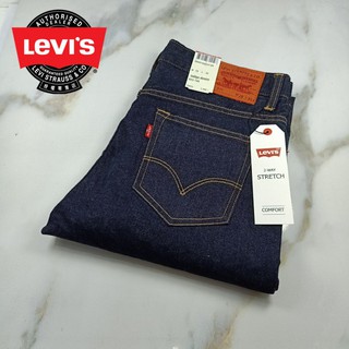 LEVIS 511 กางเกงยีนส์ผู้หญิงด้ายเหลือง สี Midnight