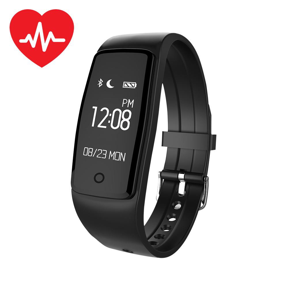 นาฬิกาข้อมือ สมาร์ทนาฬิกา  Heart Rate Fitness Calorie Tracker Call/SMS Alert