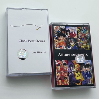 Cassette anime animation song compilation plus Hisaishi Jean Ghibli classic story music compilation brand new unopened