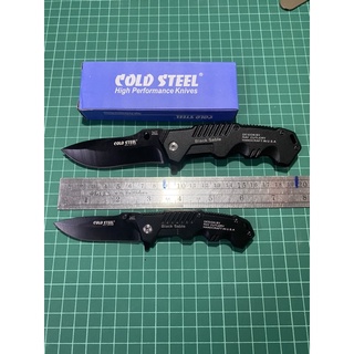 มีดพับcold steelรุ่น Black Sable มี2ขนาด