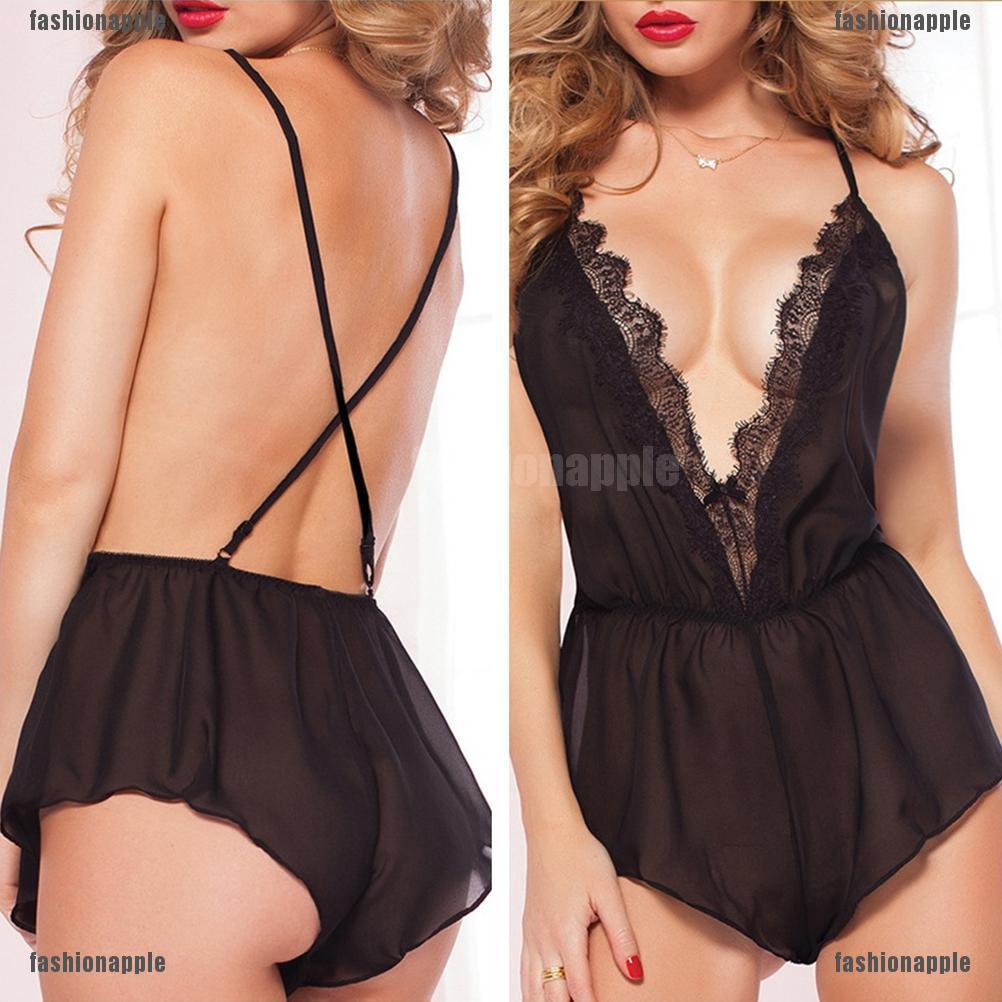 Babydoll ชุดนอนจั๊มสูท จีสตริง สุดเซ็กซี่ ลดราคา 100 บาท