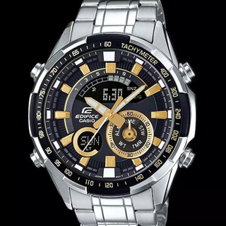 Casio Edifice นาฬิกาข้อมือผู้ชาย สายสแตนเลส รุ่นERA-600D-1A9(Silver) มาใหม่ ประกัน1ปี