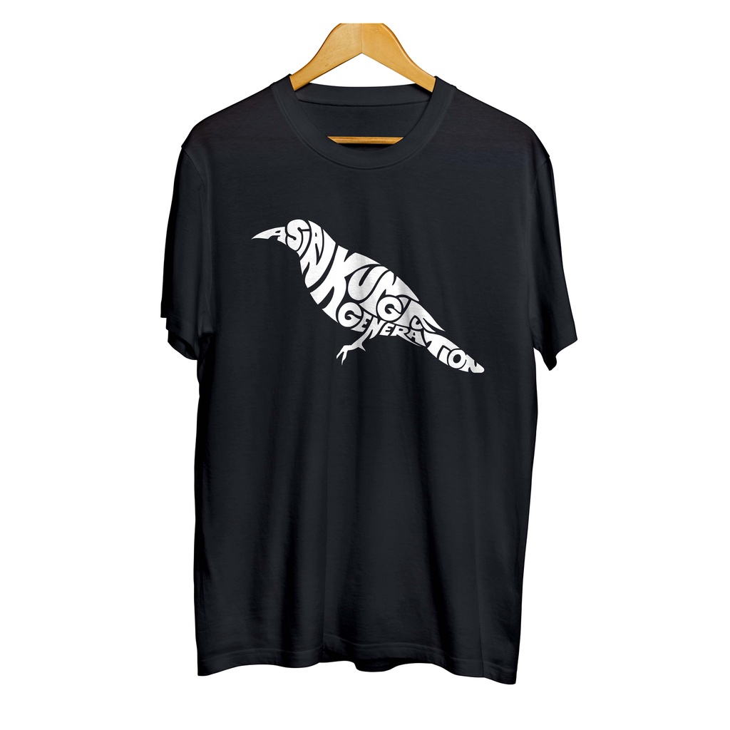 เสื้อยืดเพลงญี่ปุ่น distro ASIAN KUNG-FU GENERATION - วัสดุ IDOL หวีฝ้าย 30s