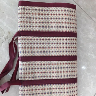 เสื่อกก 3พับ เล็ก เนื้อละเอียด