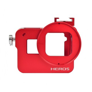 GoPro 5 Aluminum Alloy Protective Case(Red)