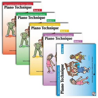 Hal Leonard Student Piano Library: PIANO TECHNIQUE BOOK 1-5