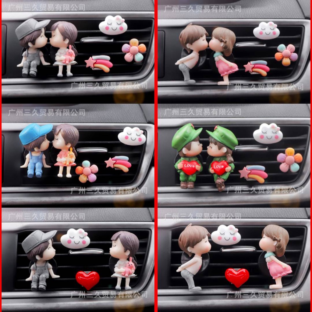 พร้อมส่งน้ำหอมปรับอากาศช่องแอร์รถยนต์,น้ำหอมปรับอากาศการ์ตูน,น้ำหอมติดรถยนต์,ตกแต่งรถยนต์