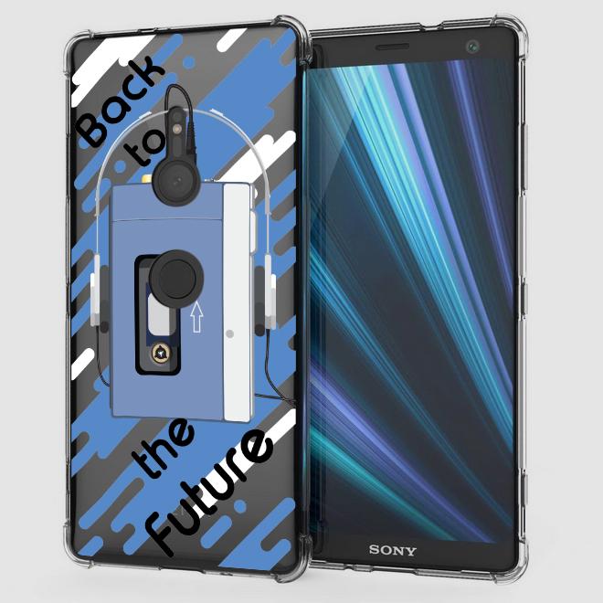 เคส สำหรับ Sony Xperia XZ3 Anti-Shock Protection TPU Case [Back to the Future]