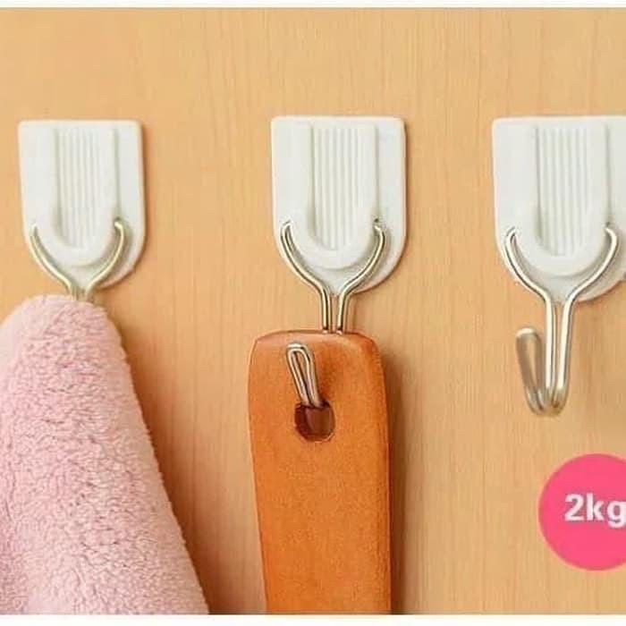 GANTUNGAN Hook 6pc Stick-on-ชุดแขวนอ่างล้างจานKasptokอเนกประสงค์ห้องครัวห้องน้ําอ่างล้างจานห้องน้ําH