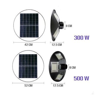 UFO 800W โคมไฟ หลายทิศทาง โคมไฟถนน Square Light ไฟถนน ไฟโซล่าเซลล์ พลังงานแสงอาทิตย์ Solar Street Light