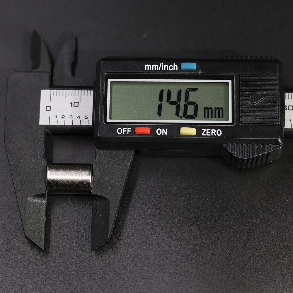 1ชิ้น แม่เหล็กแรงดึงดูดสูง 6x15 มม. ทรงกระบอก แม่เหล็กแรงสูง กลม ขนาด 6mm × 15mm แม่เหล็กแรงสูงกลมแบนขนาด 6*15mm - รูปที่ 2