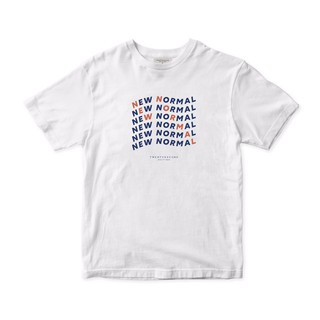 TWENTYSECOND THE NEXT NORMAL - NEW NORMAL TEE - WHITE