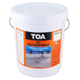 FREE HOME โพลียูริเทน ทากันน้ำรั่วซึม TOA ROOFSEAL 20 กก. สีขาว วัสดุประสาน วัสดุอุดรอยรั่ว กันรั่ว กันซึม