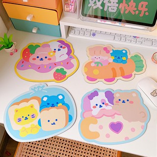 พร้อมส่งจากไทย แผ่นรองเมาส์ ลายการ์ตูนน่ารัก สไตล์เกาหลี mouse pad