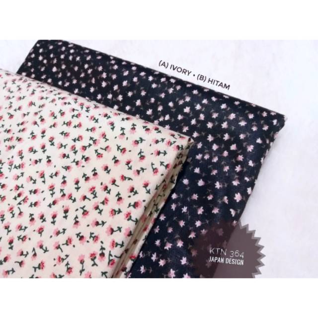 KATUN [KTN 364] ผ้าคอตตอนดีไซน์ญี่ปุ่น - กว้าง 1.50 - ราคาต่อ 0.5m