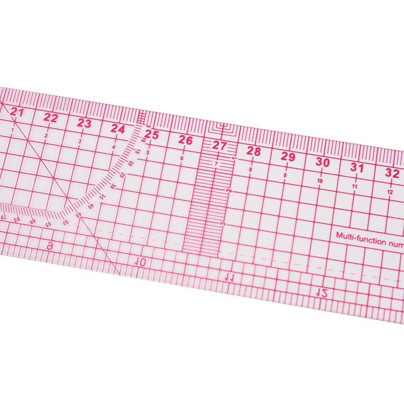 5Pcs/set Styling Ruler French Curve Set Cutting Ruler Yardstick Sleeve ...