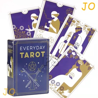 【COD】Everyday Tarot ไพ่ดูดวง ไพ่ทาโรต์ การ์ดเกมไพ่ทาโรต์ Party Board Game