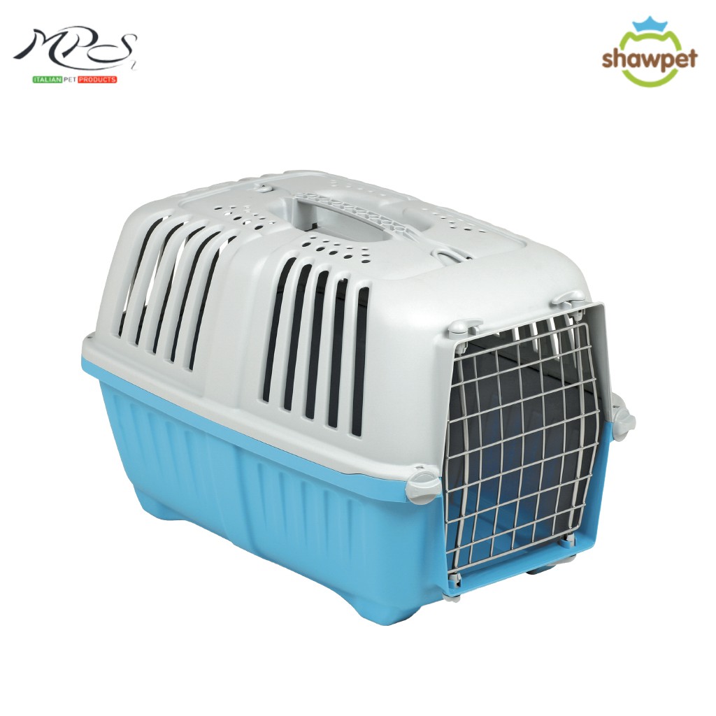 MPS Pratiko Metal Pet Carrier กล่องใส่สุนัขและแมว กล่องเดินทางสัตว์เลี้ยง ขนาด S/M