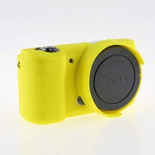 SILICONE CASE SONY A5000/5100 YELLOW เคสกันกระเเทก (0891)