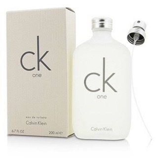 Calvin Klein น้ำหอม Ck One EDT Spray ขนาด 200 มล. แท้ 💯%