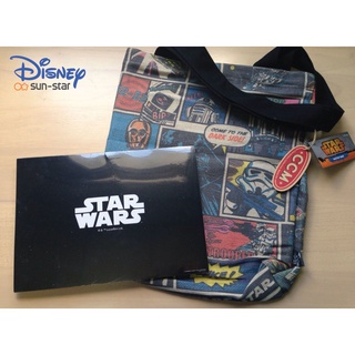 กระเป๋าหูหิ้ว STAR WARS DISNEY รุ่น CSTWB110244 (แถมฟรี !! สมุดสเก็ตช์ภาพ)